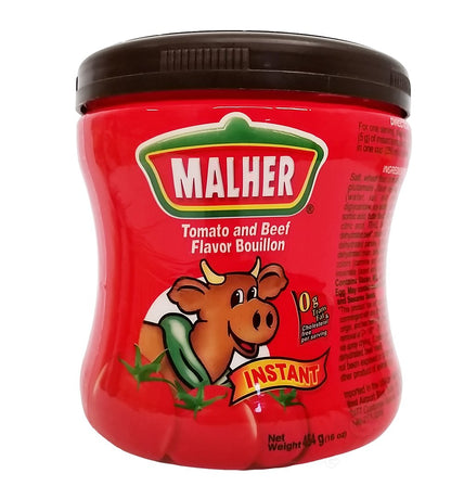 Malher Tomato Beef Bouillon 16 oz - Consome De Tomate Y Res