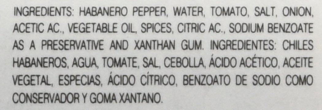 EL YUCATECO SAUCE HABANERO XTRA HOT, 4 Fl Oz (Pack of 4)