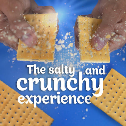 Dux, Original Crackers, Salty & Crunchy, Enjoy Anytime, 8.82 Ounce, 1 Box contains 4 Bags, each with 9 Individual Packs and every pack includes 3 Crackers, totaling 36 crackers per box.