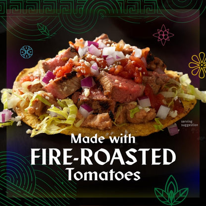 HERDEZ Roasted Salsa Roja, Medium, 15.7 oz Jar– Smoky & Spicy Red Salsa for Tacos & Enchiladas