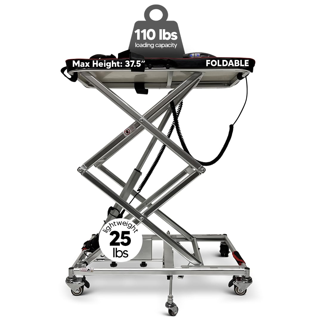Wheelchair Lifts, Wheelchair Lift for Cars, Scooter Lifts for Trucks, Mobility Scooter Lift, Lightweight Space Saving Lift for Car, Lift Up to 110 lbs.