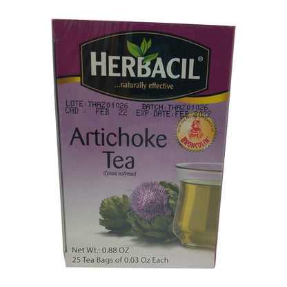 Herbacil Atichoke Tea 25 Ct