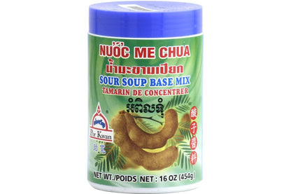 Por Kwan Sour Soup Base Mix (Tamarind Concentrate) 16z.
