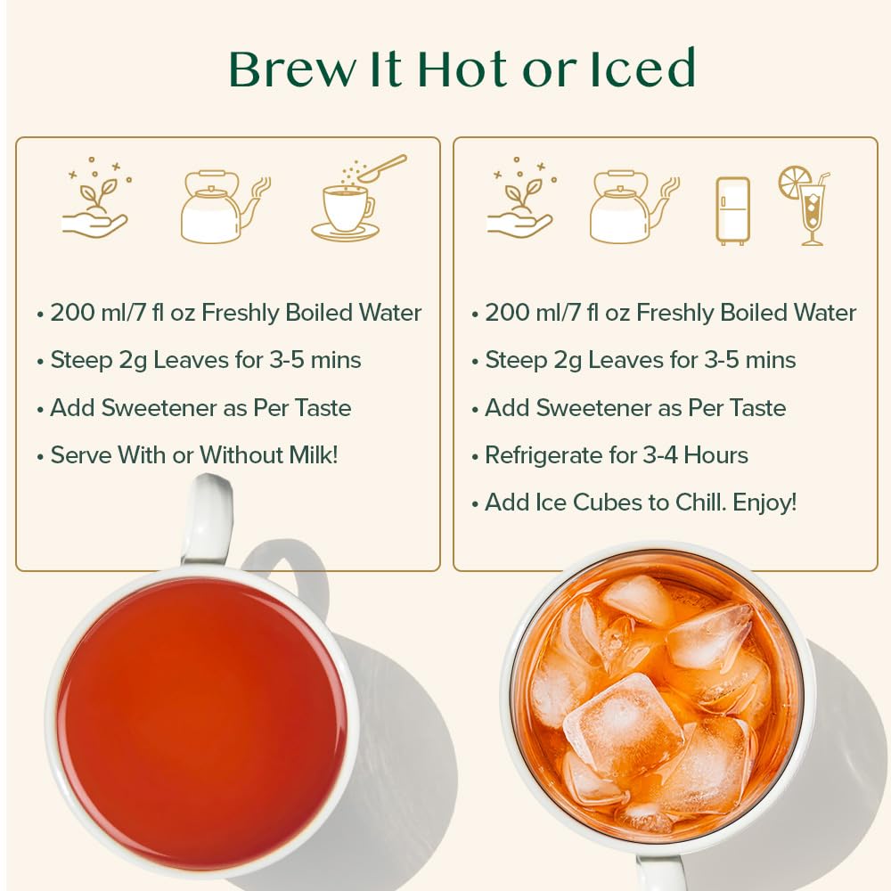 VAHDAM Masala Chai Tea - Loose Leaf 170+ Cups (340g/12oz) Blend of Black Tea with Cinnamon, Cardamom, Cloves & Black Pepper | Vacuum Sealed Pack