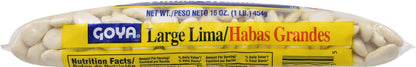 Goya Large Lima Beans, Dry, 1 Pound Bag