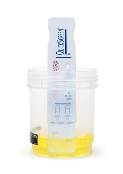 Quickscreen Cocaine Drug Test - Single Panel Urine Test Strips for Cocaine Test, Easy to Use Rapid Cocaine Drug Test Kit, 300 ng/mL Cutt-Off Level Cocaine Test Strips 9072T (Pack of 5)