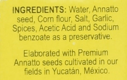 El Yucateco Paste Achiote - Pack of 2 x 3.5 oz
