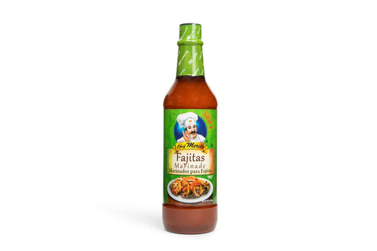 Chef Merito Fajitas Marinade 25 oz | Zesty & Smoky | Ideal for Beef, Chicken & Veggie Fajitas | Perfect for Grilling & Sautéing | Authentic Latin Flavor Since 1985