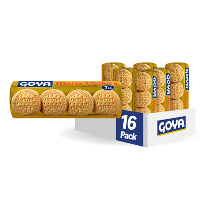 Goya Foods Maria Cookies, 7 Ounce (Pack of 16)