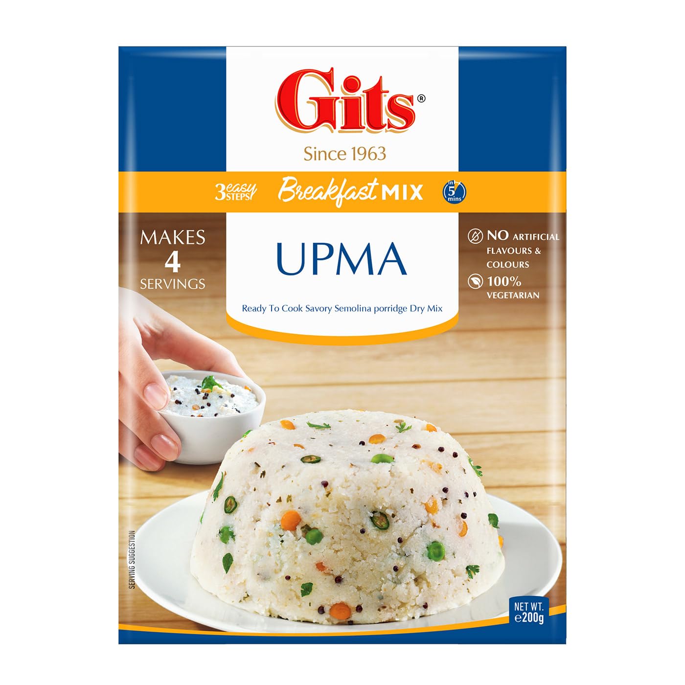 Gits Upma Mix 7 Oz