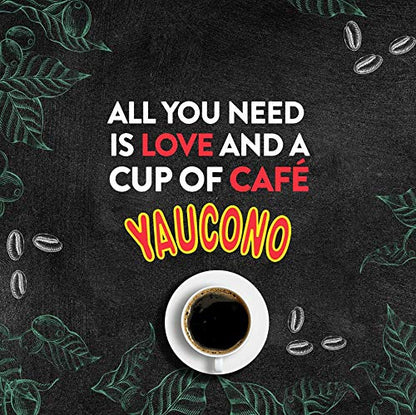 Yaucono Ground Coffee, Arabica, Medium Roast, Puerto Rico, 10 Ounce Can (Pack of 1)