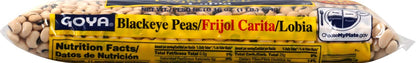 Goya Blackeye Peas, Dry, 1 Pound Bag