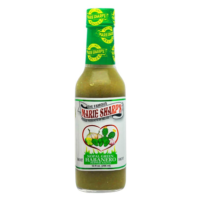 Marie Sharp’s Green Habanero Hot Pepper Sauce, Mild–Medium Heat | All-Natural Belizean Hot Sauce