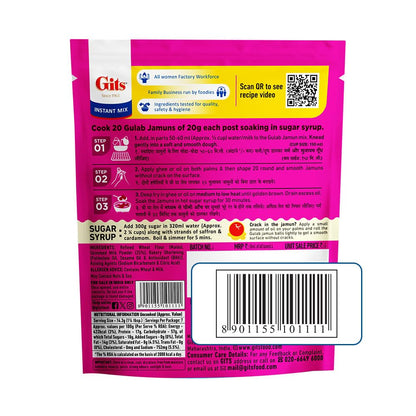 Gits Gulab Jamun Mix, 3.5 Ounce