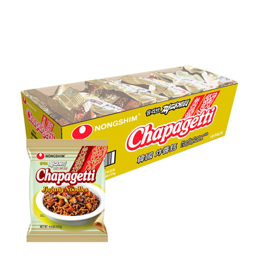 Nongshim Chapagetti Chajang Noodle, 4.5 Ounce (Pack of 10)