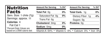 Los Chileros Whole Chile Chipotle, Dark Red, 3 Ounce