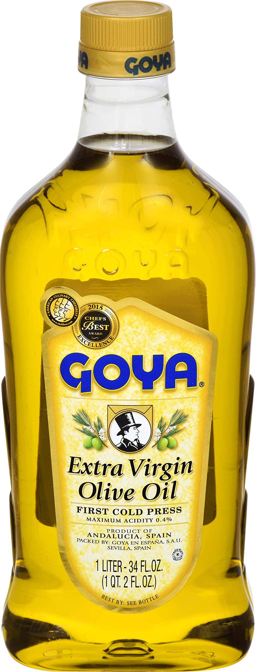 Goya Foods Extra Virgin Olive Oil, 34 Fl Oz