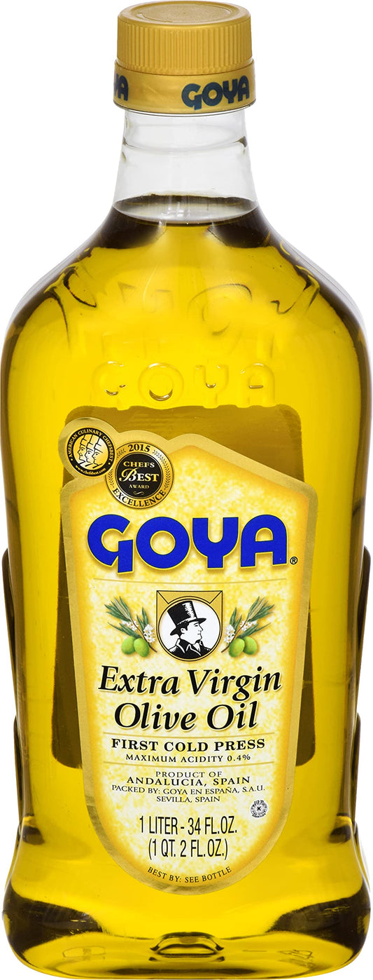 Goya Foods Extra Virgin Olive Oil, 34 Fl Oz