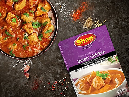 Shan Spices - Variety Combo #1 (Tandoori, Butter Chicken, Bombay Biryani, Nihari)