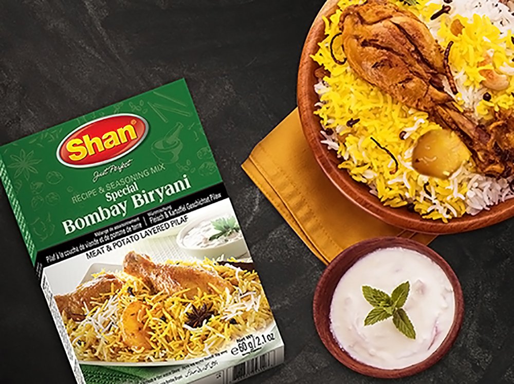 Shan Spices - Variety Combo #1 (Tandoori, Butter Chicken, Bombay Biryani, Nihari)