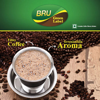 BRU Green Label Coffee 17.6oz