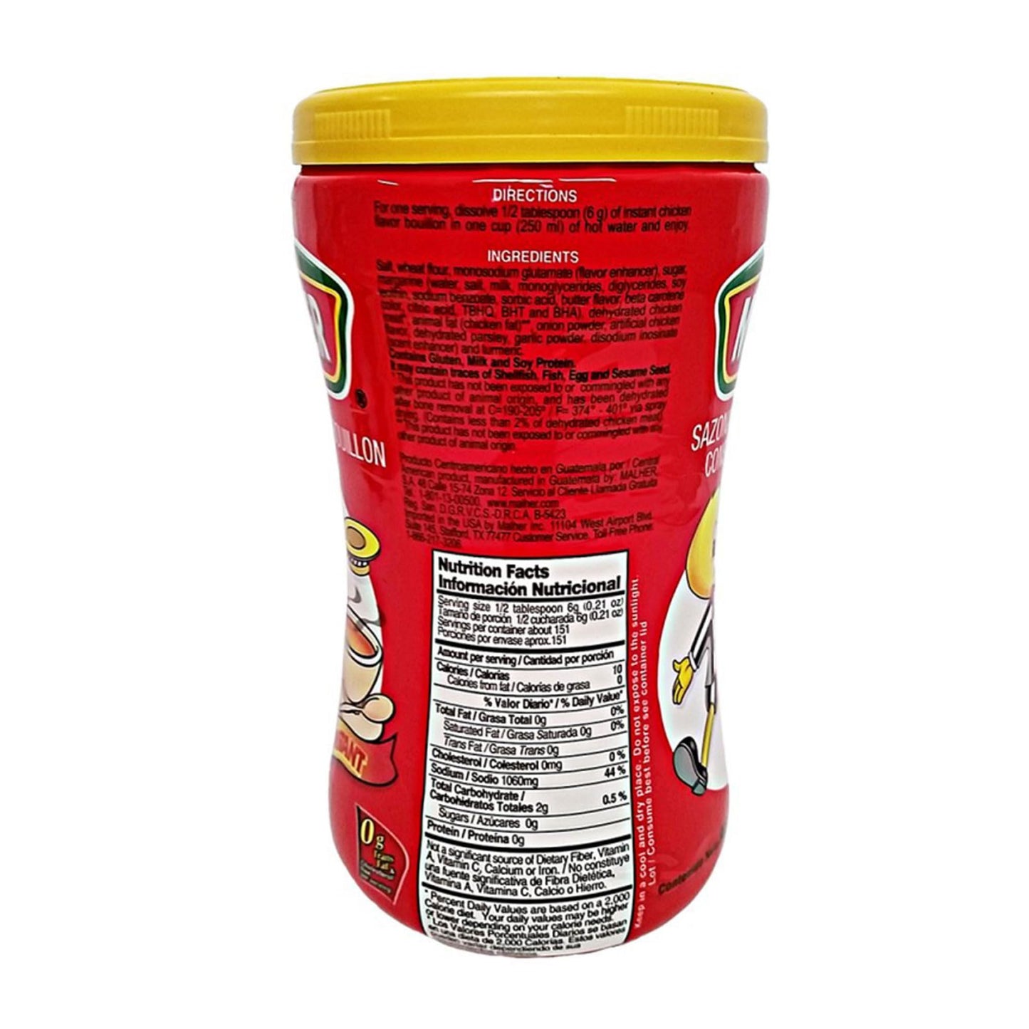 Malher Chicken Bouillon, 32 Ounce