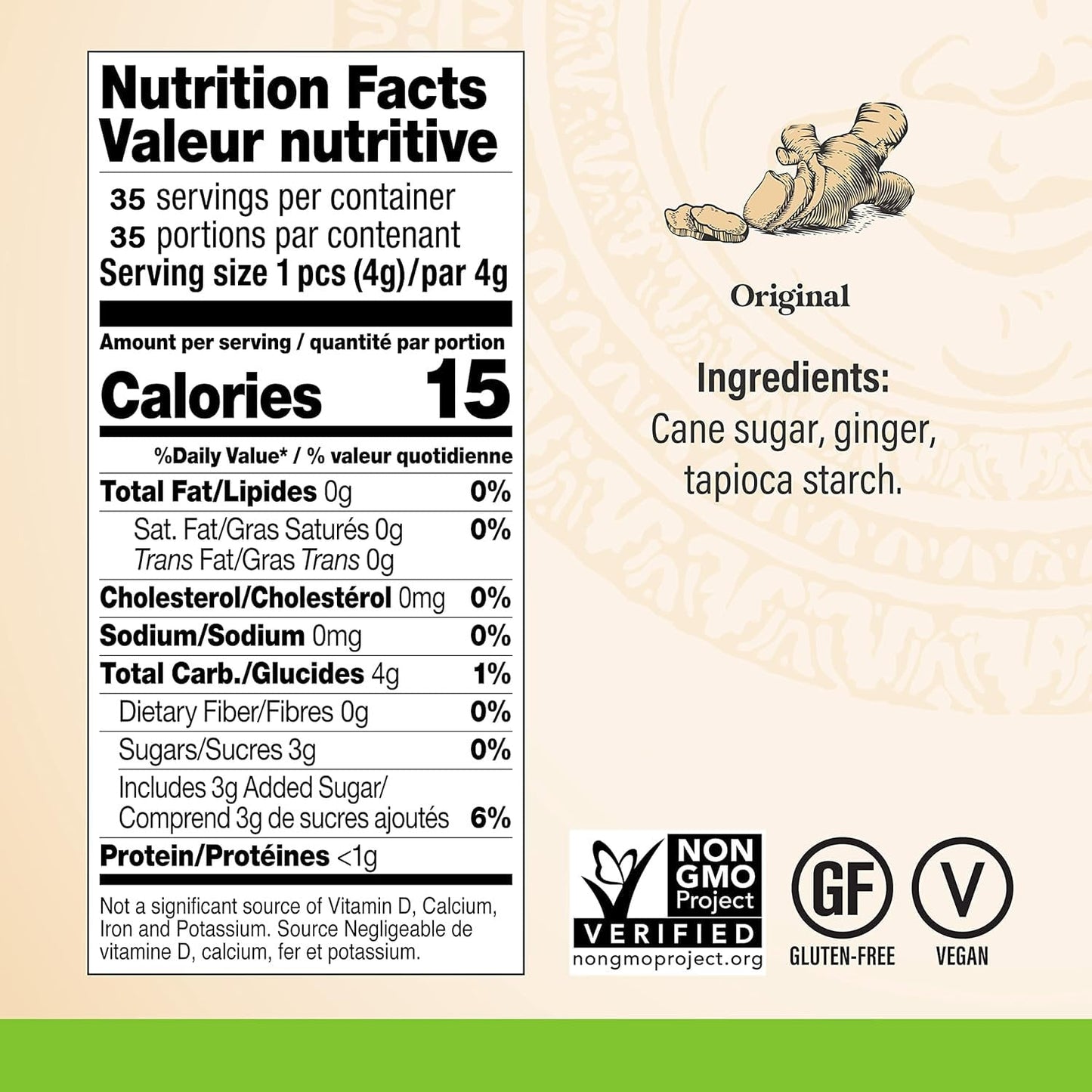 Chimes Ginger Chews, Original, 5 Ounce (Pack of 1)