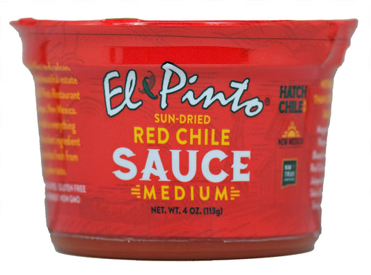 El Pinto Medium Hatch Red Chile Sauce (4 Ounces, 12 Pack)