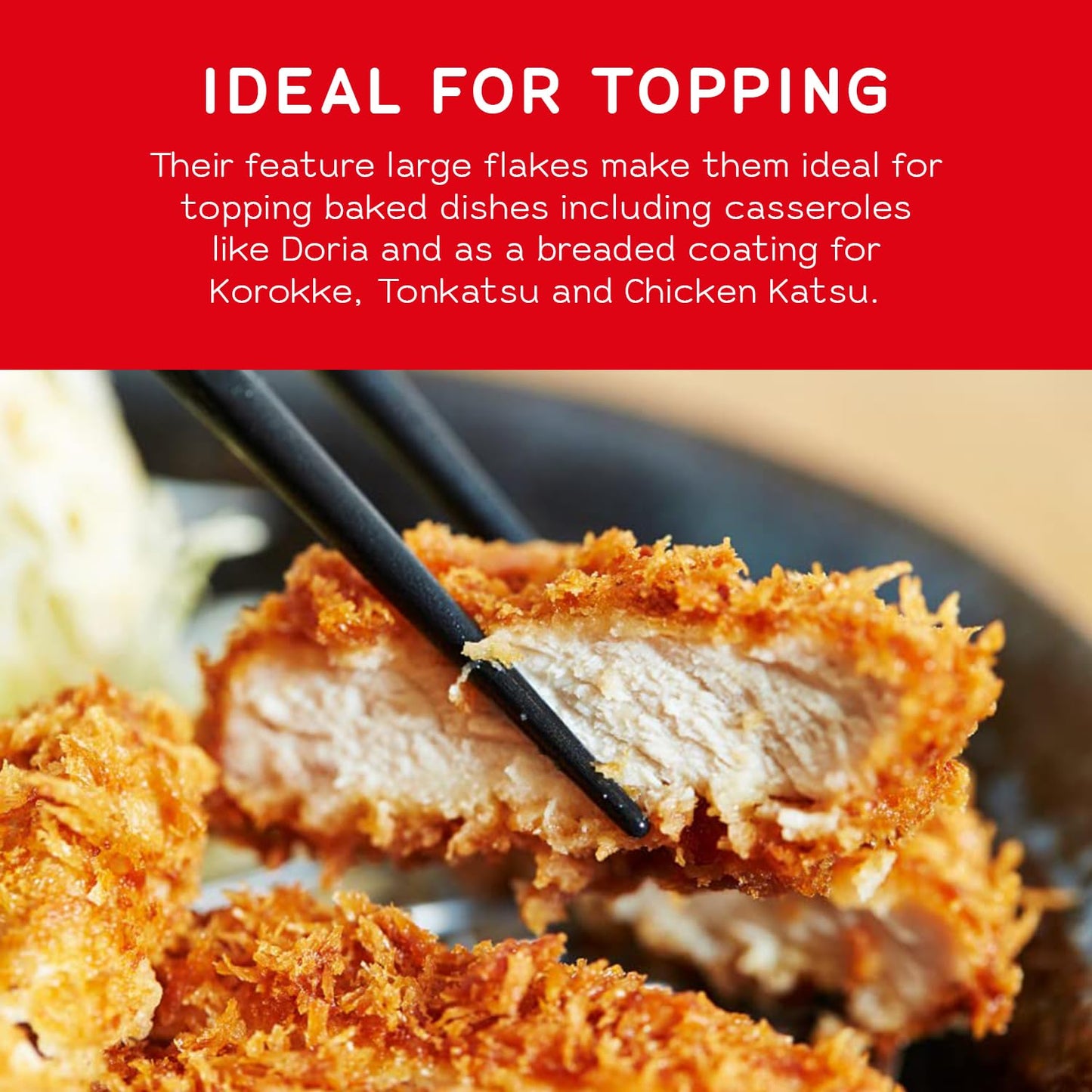 Japanese Style Panko Bread Crumbs – Crispy Panko Flakes, Light and Crunchy, Wheat Bread Crumbs for Cooking and Frying - 6.98oz (Pack of 1)