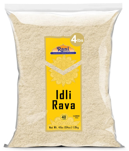 Rani Idly Rava (Parboiled Cream of Rice) 64oz (4lbs) 1.81kg ~ All Natural | Vegan | Gluten Friendly | NON-GMO | Indian Origin
