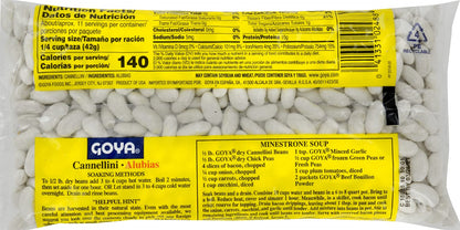 Goya Foods Dry White Kidney Beans, 16-Ounce (Pack of 24)