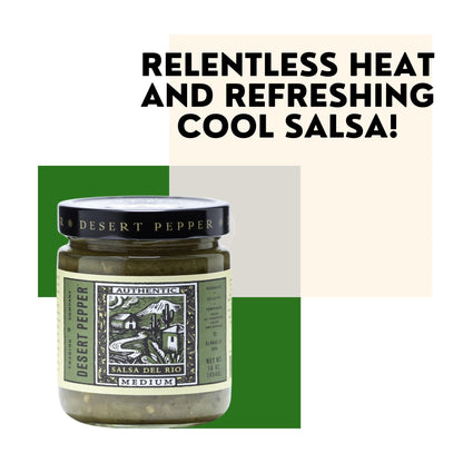 Desert Pepper Salsa Del Rio Med