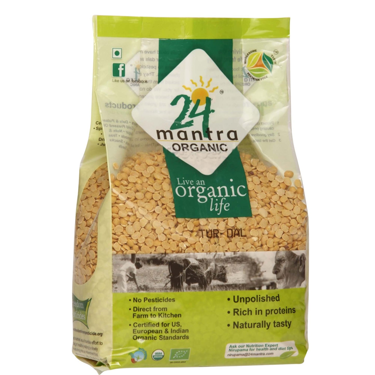 Organic Coriander Seeds Powder 7 Ounces, USDA Organic, No Pesticides, No Adulteration, No Sodium - 24 Mantra Organic