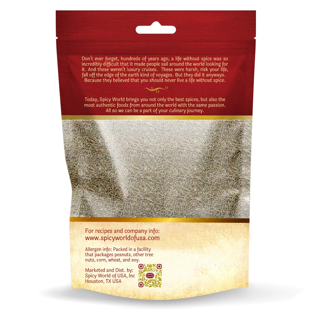 Spicy World Cumin Seeds Bulk, 5-Pounds