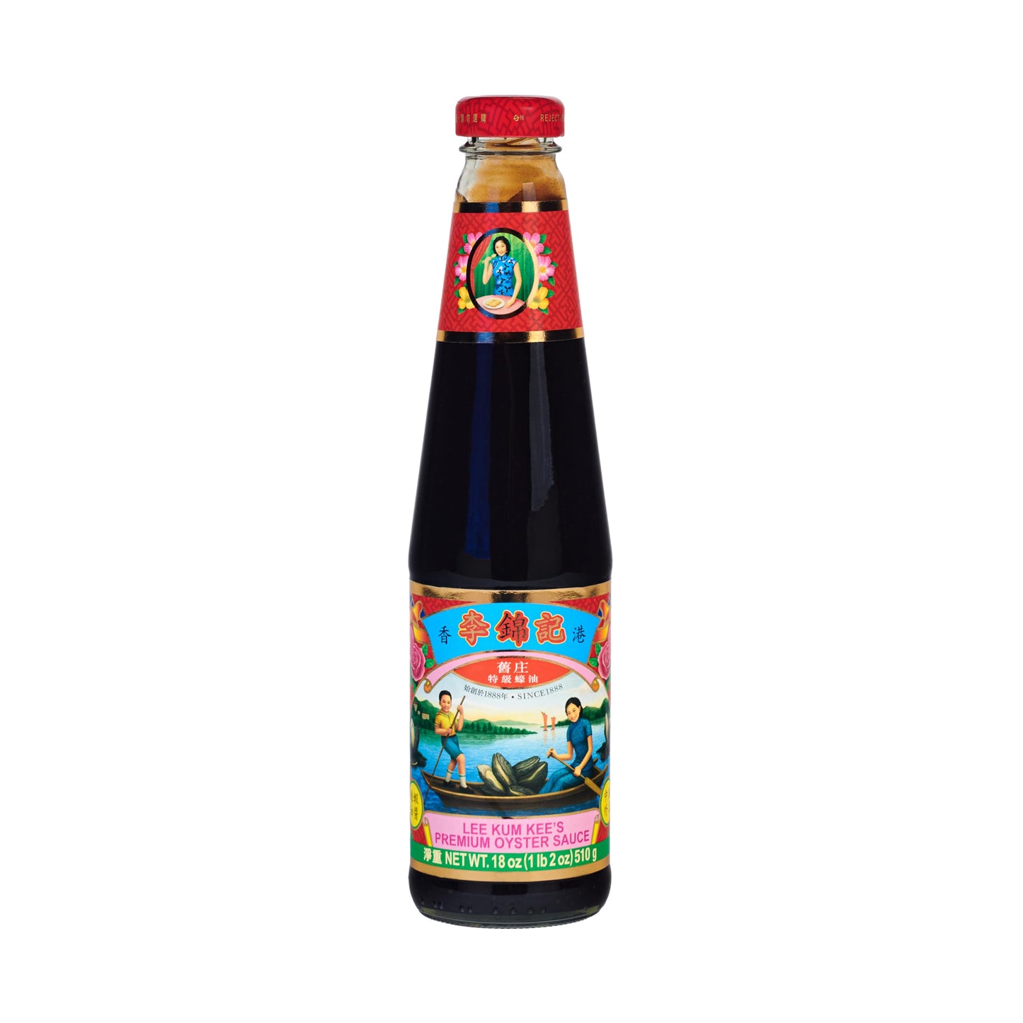 Lee Kum Kee Premium Oyster Flavored Sauce (18 oz - 1 Pack), Rich & Savory, All-Purpose Seasoning, Perfect for Marinades, Stock, Gravy, Stews, and Stir-Fry