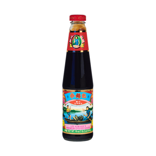 Lee Kum Kee Premium Oyster Flavored Sauce (18 oz - 1 Pack), Rich & Savory, All-Purpose Seasoning, Perfect for Marinades, Stock, Gravy, Stews, and Stir-Fry