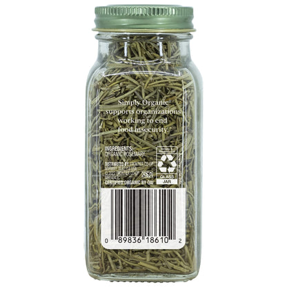 Simply Organic Rosemary | Certified Organic | 1.23 oz. (3 Pack)