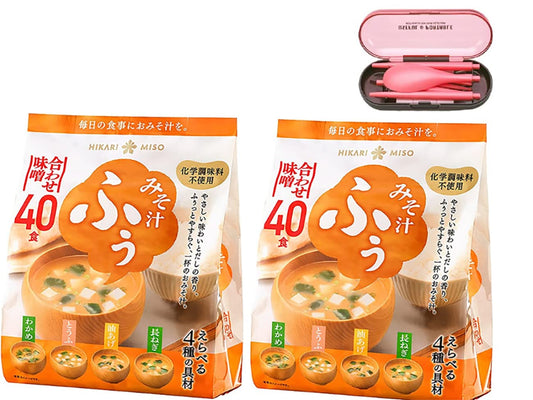 Hikari Miso Light instant miso soup alignment miso 40 meals