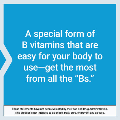 Life Extension BioActive Complete B-Complex, Heart, Brain and Nerve Support, Healthy Energy, Metabolism, Complete B Complex, 60 Vegetarian Capsules