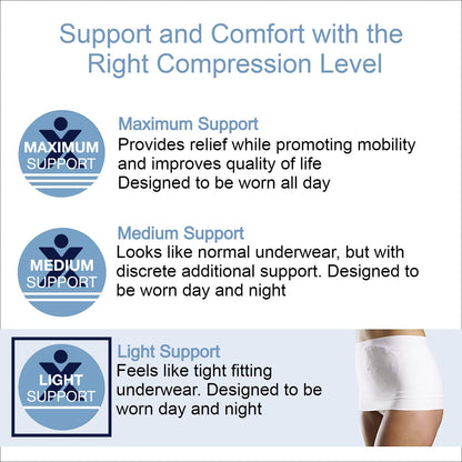 StomaSafe Plus Ostomy/Hernia Support Garment Light by TYTEX (Beige, M/L), 41-1/2" - 49-1/2" Hip Circumference