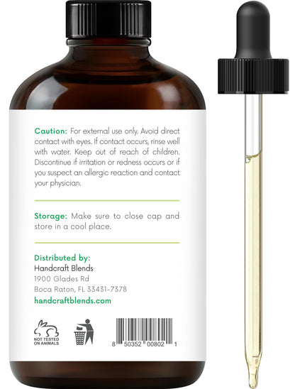 Handcraft Blends Peppermint Essential Oil – Huge 4 Fl Oz – 100% Pure and Natural – Premium Grade Essential Oil for Diffuser and Aromatherapy, Skin, Massage, Candle and Soap Making Fragrance