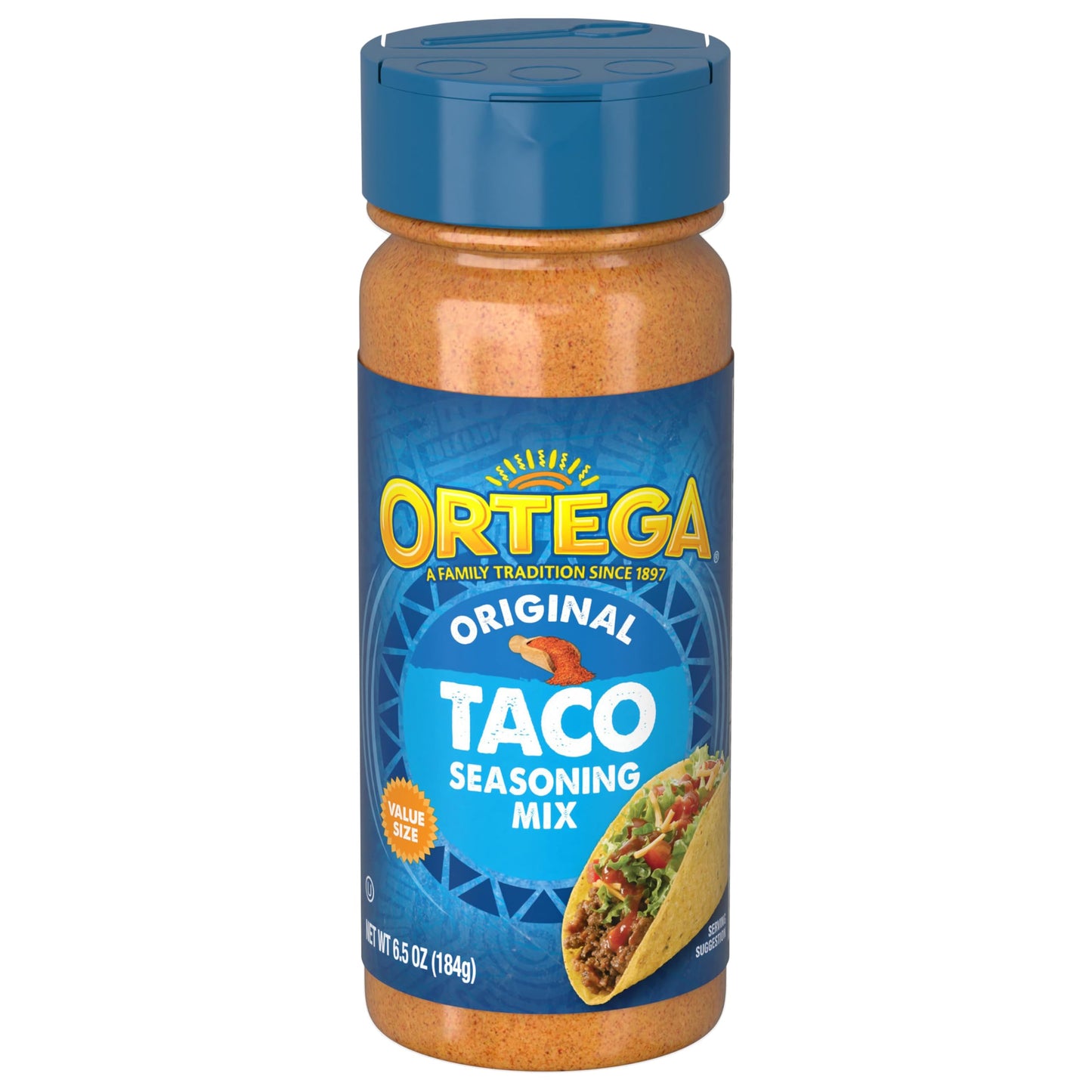 Ortega Seasoning Mix, Taco Seasoning, 6.5 Ounce