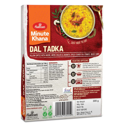 Haldirams (ready to eat) yellow dal tadka