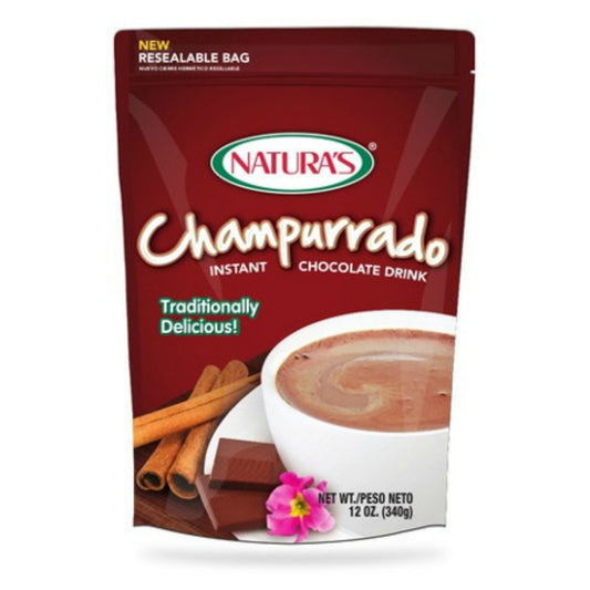 Natura's Champurrado Instant Chocolate Drink, 12 Ounce