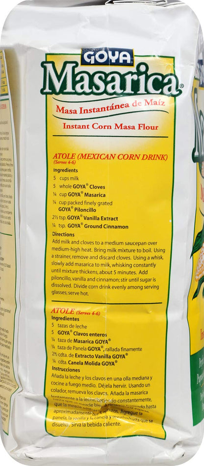 Goya Foods Masarica Instant Corn Masa Flour, 4 Pound