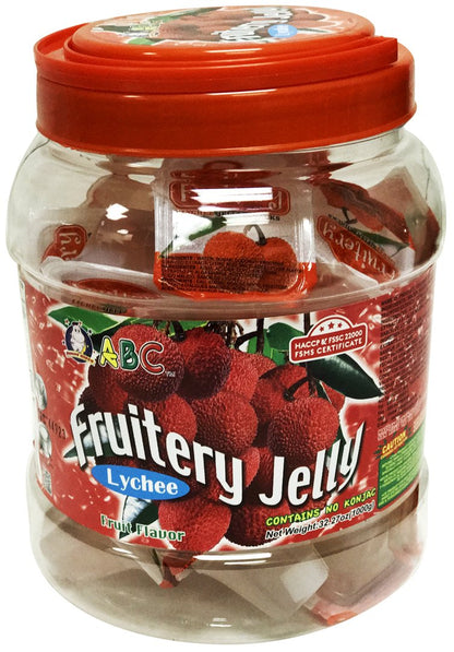 荔枝果凍 ABC Fat free Fruitery Fruit Jelly -Lychee (32.37 oz)