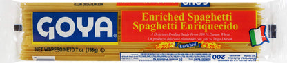 Goya Foods Spaghetti Pasta, 7-Ounce (Pack of 20)
