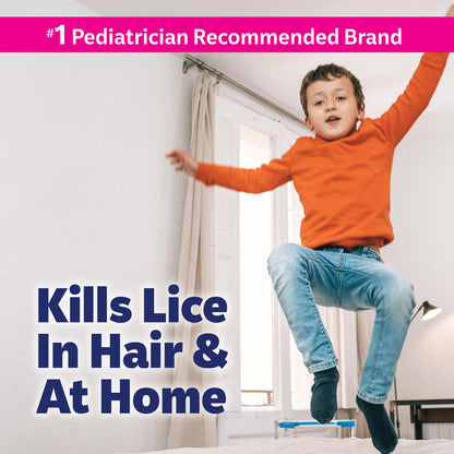 Nix Lice Treatment Hair and Home Kit, Ultra Hair Solution (3.4 Fl Oz), Home Defense Bedbug and Lice Killing Spray (5 Fl Oz)