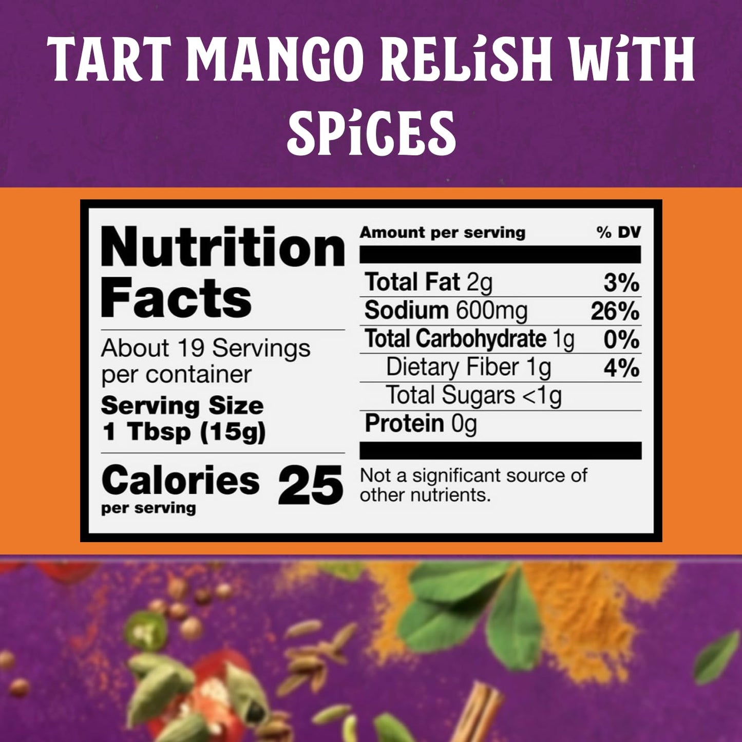 Patak’s Medium Mango Pickle - Authentic Indian Relish with Mango Chunks & Aromatic Spices - Perfect with Naan, Pappadum, Sandwiches & Salads - Vegan Spicy Pickle - 10oz Jar (Pack of 1)