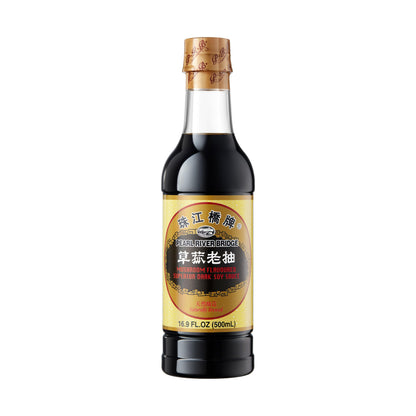 pearl river bridge dark soy sauce mushroom 16.9-Ounce Plastic Bottles